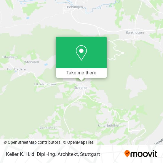 Keller K. H. d. Dipl.-Ing. Architekt map