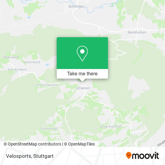 Velosports map