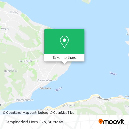 Campingdorf Horn Öko map