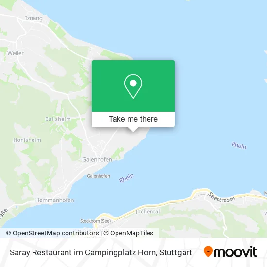 Карта Saray Restaurant im Campingplatz Horn