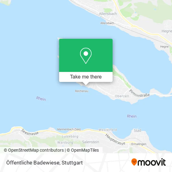 Карта Öffentliche Badewiese