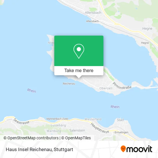 Карта Haus Insel Reichenau