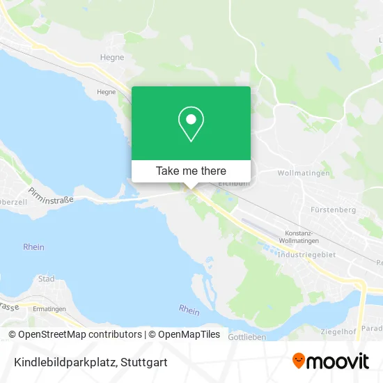 Карта Kindlebildparkplatz