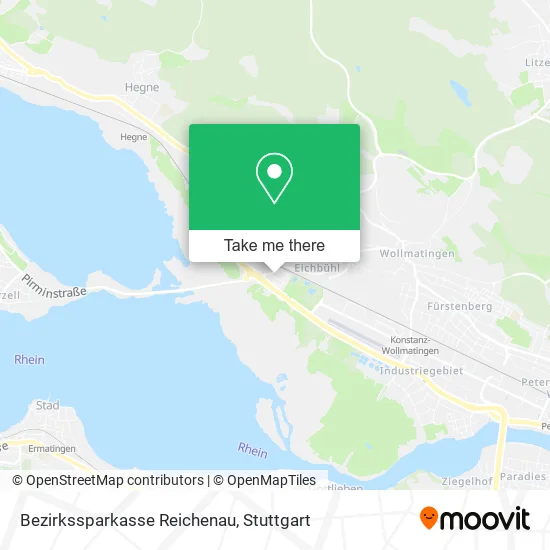 Карта Bezirkssparkasse Reichenau