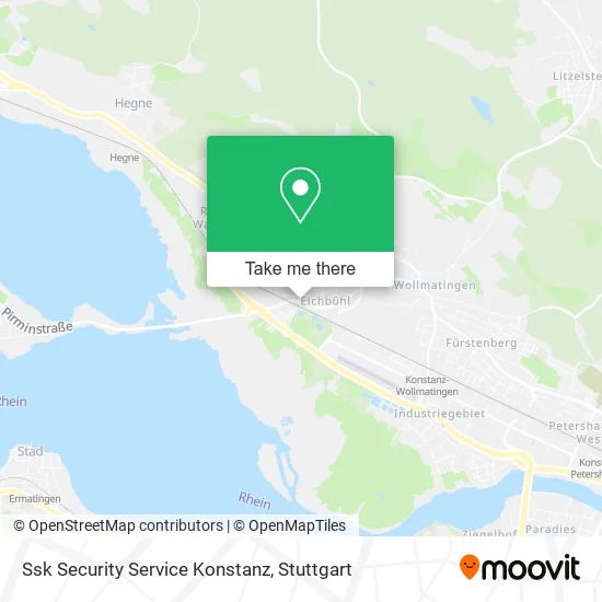Карта Ssk Security Service Konstanz