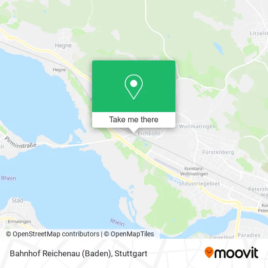 Карта Bahnhof Reichenau (Baden)