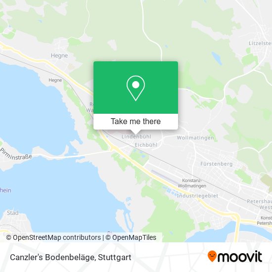 Canzler's Bodenbeläge map