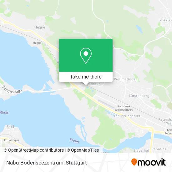 Карта Nabu-Bodenseezentrum