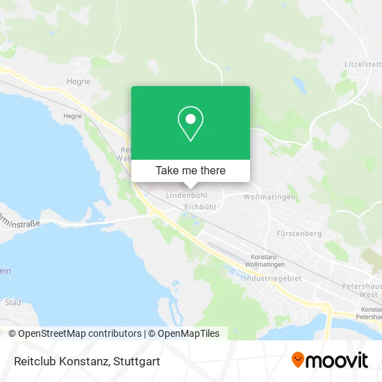 Карта Reitclub Konstanz