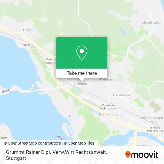 Карта Grummt Rainer Dipl.-Verw.Wirt Rechtsanwalt