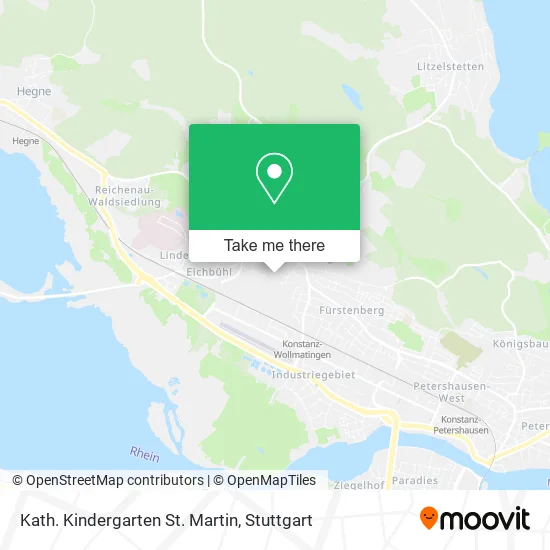 Карта Kath. Kindergarten St. Martin