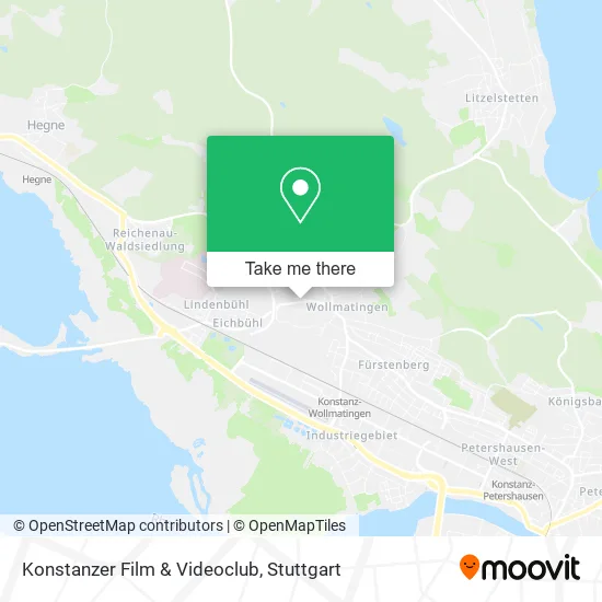 Карта Konstanzer Film & Videoclub