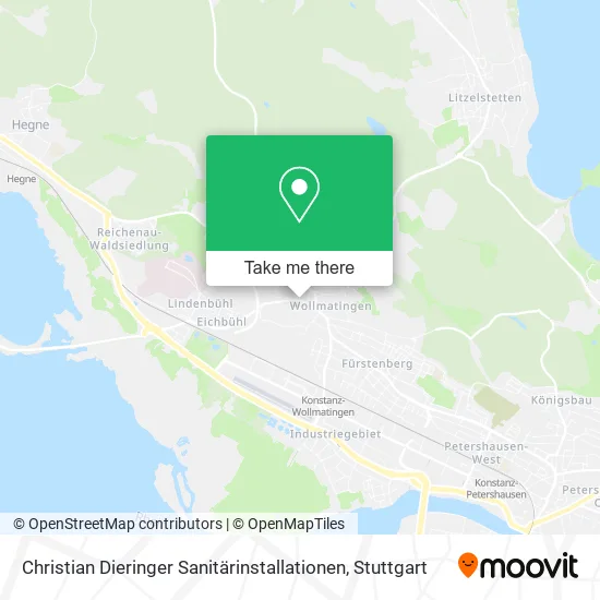 Карта Christian Dieringer Sanitärinstallationen