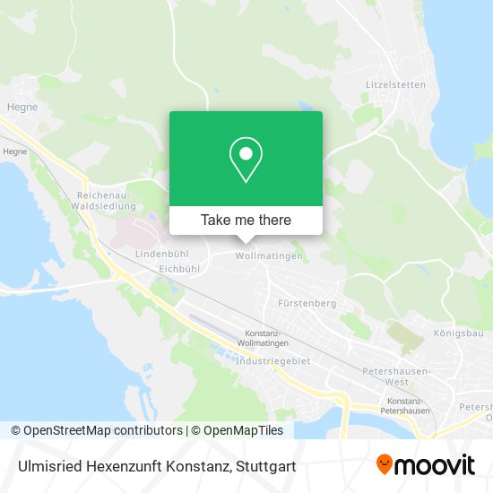 Карта Ulmisried Hexenzunft Konstanz