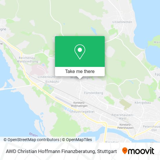 AWD Christian Hoffmann Finanzberatung map