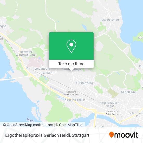 Карта Ergotherapiepraxis Gerlach Heidi