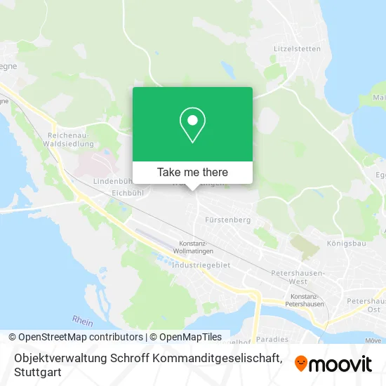 Карта Objektverwaltung Schroff Kommanditgeselischaft