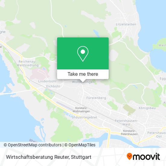 Wirtschaftsberatung Reuter map