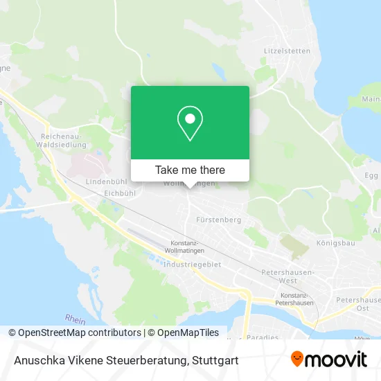 Карта Anuschka Vikene Steuerberatung