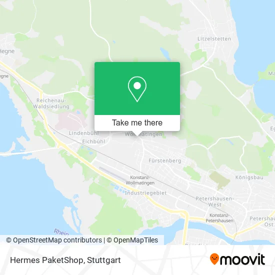 Карта Hermes PaketShop