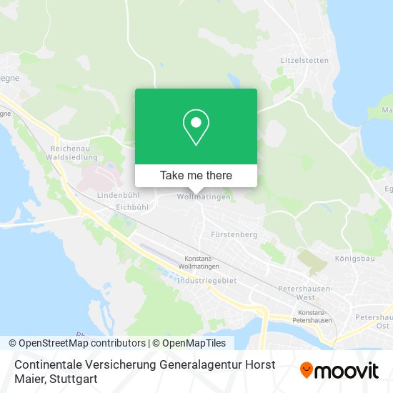 Continentale Versicherung Generalagentur Horst Maier map