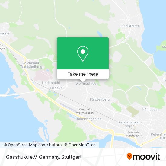 Карта Gasshuku e.V. Germany