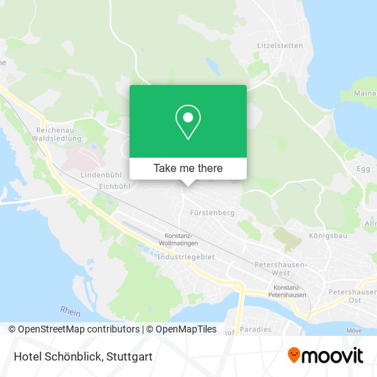 Hotel Schönblick map