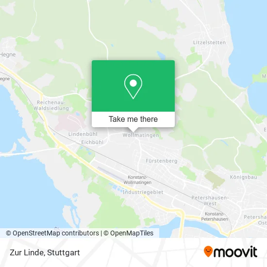 Карта Zur Linde