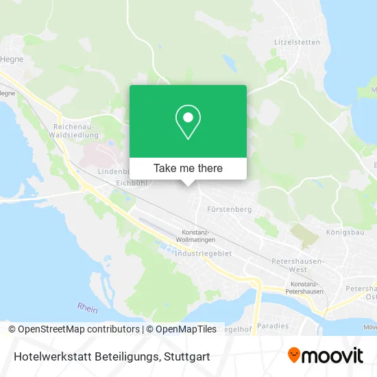 Карта Hotelwerkstatt Beteiligungs
