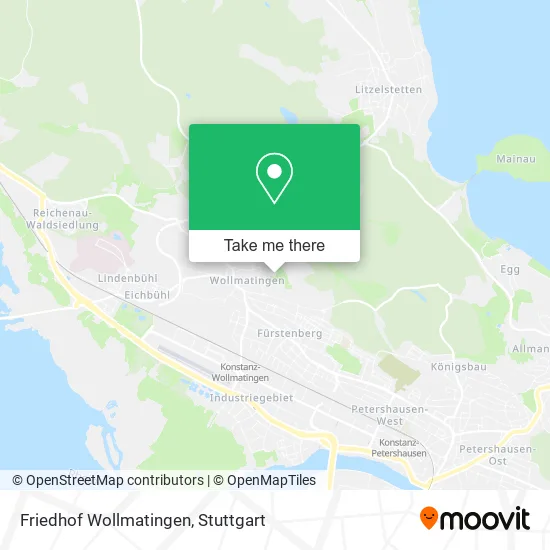 Карта Friedhof Wollmatingen