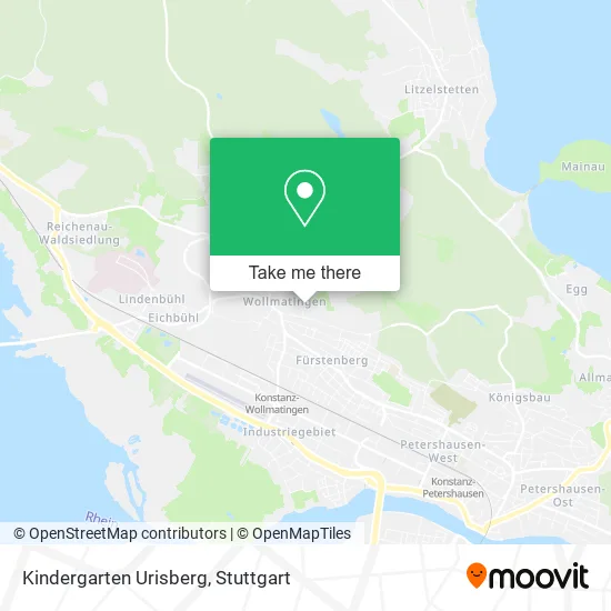 Карта Kindergarten Urisberg