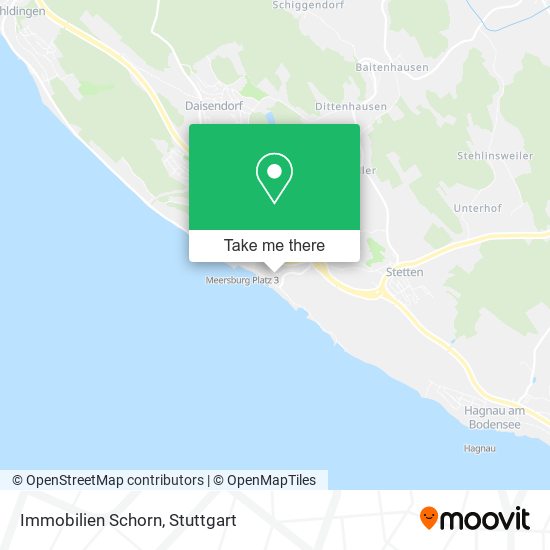 Immobilien Schorn map