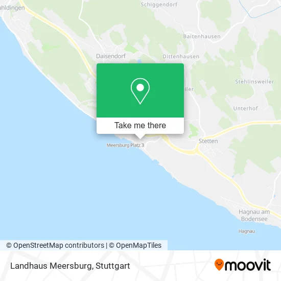 Карта Landhaus Meersburg