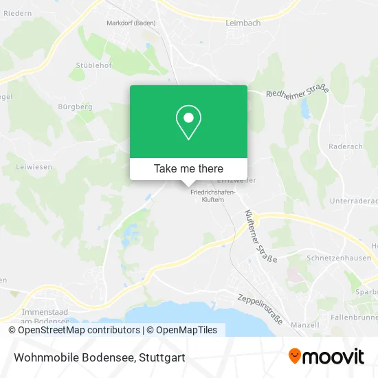 Карта Wohnmobile Bodensee