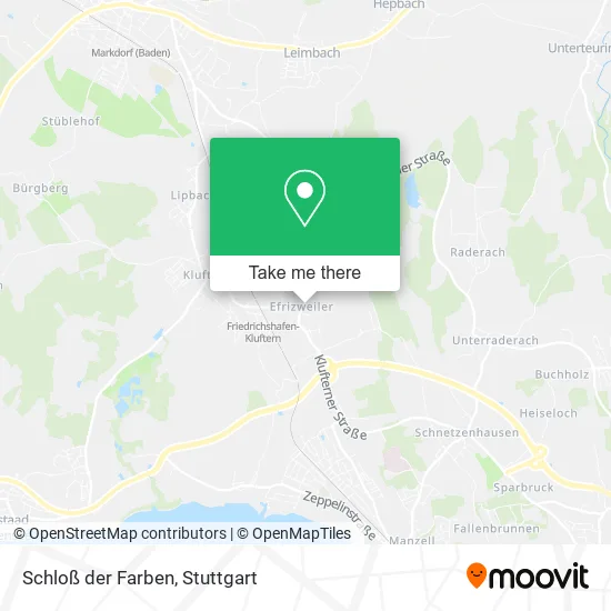 Карта Schloß der Farben