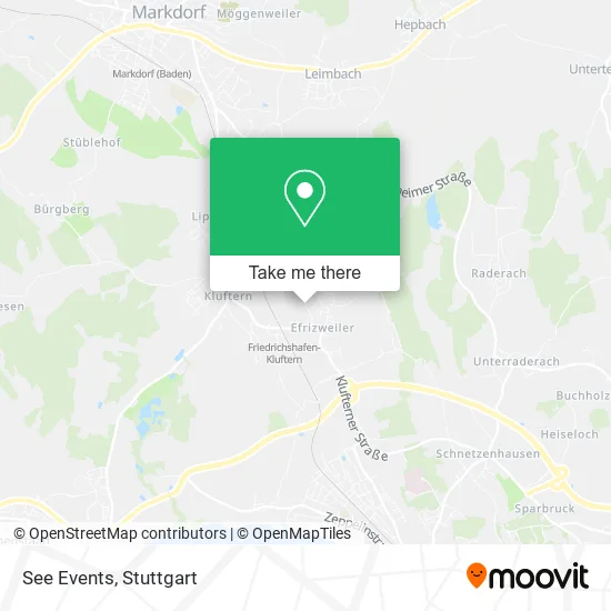 See Events map