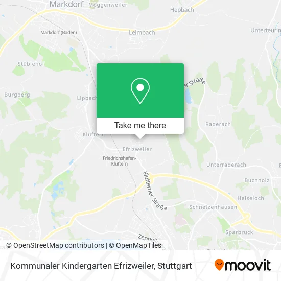 Карта Kommunaler Kindergarten Efrizweiler