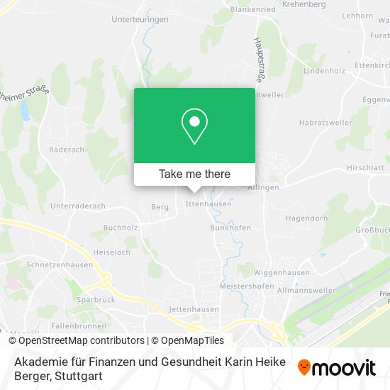 Akademie für Finanzen und Gesundheit Karin Heike Berger map