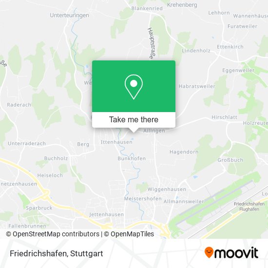 Карта Friedrichshafen