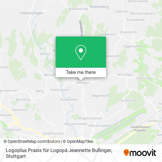 Logoplus Praxis für Logopä Jeannette Bullinger map