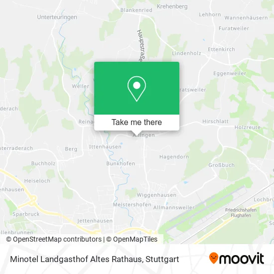 Карта Minotel Landgasthof Altes Rathaus