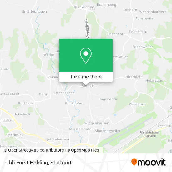 Карта Lhb Fürst Holding