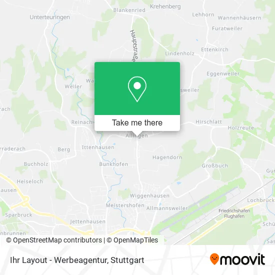 Карта Ihr Layout - Werbeagentur