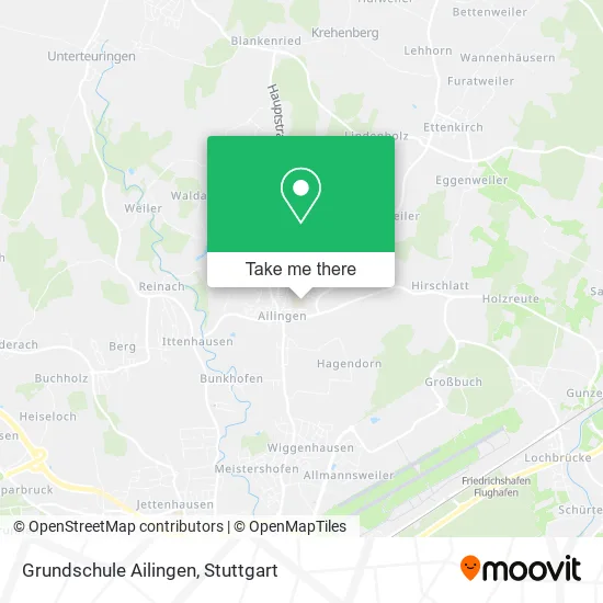 Карта Grundschule Ailingen
