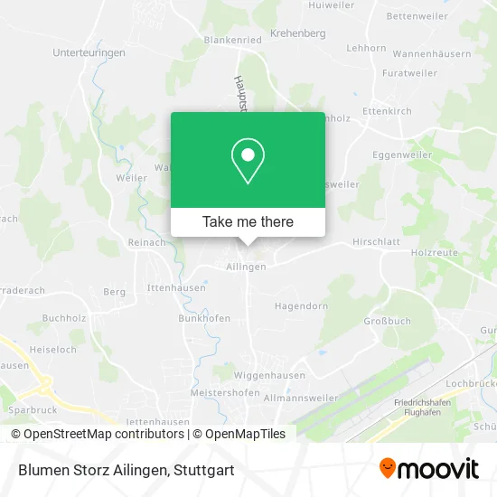 Карта Blumen Storz Ailingen