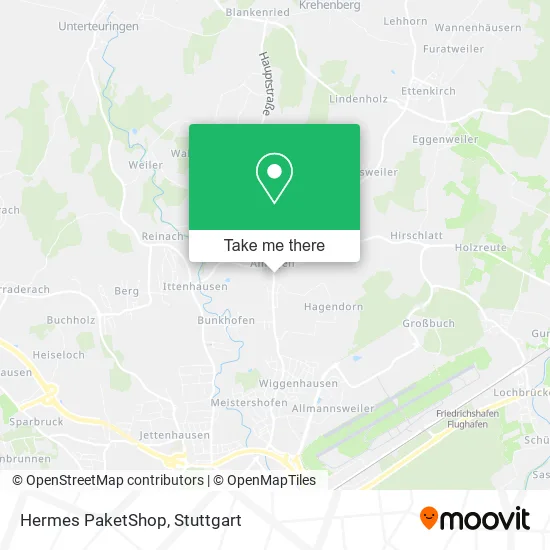 Карта Hermes PaketShop