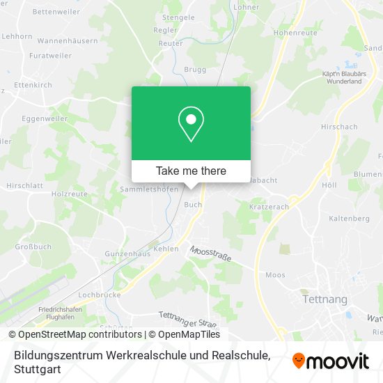 Bildungszentrum Werkrealschule und Realschule map