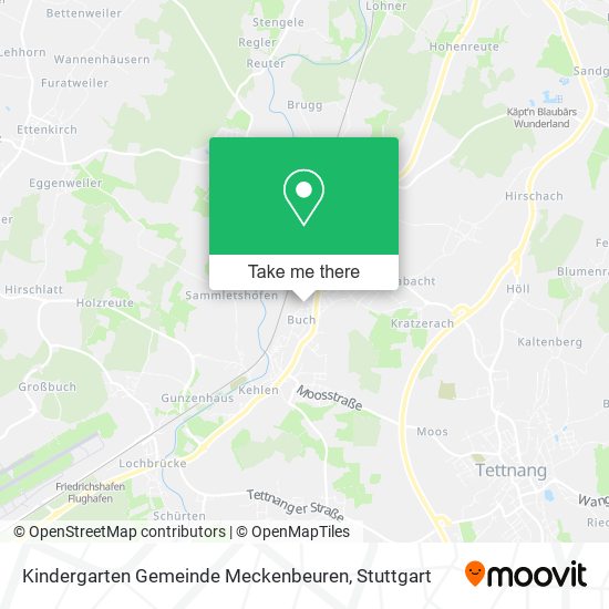 Карта Kindergarten Gemeinde Meckenbeuren
