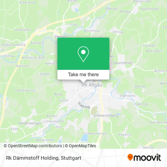 Карта Rk Dämmstoff Holding