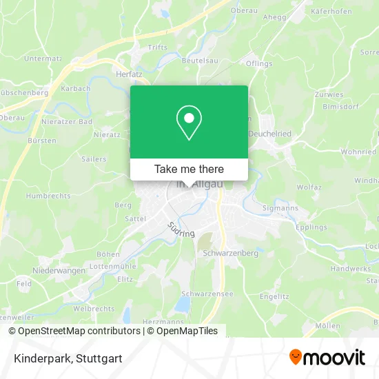 Карта Kinderpark